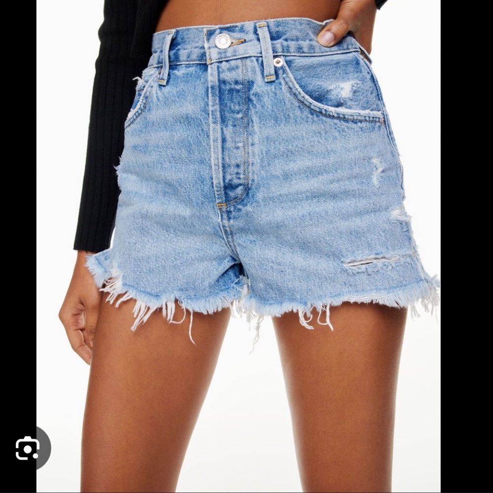 ARITIZIA AGOLDE JADEN JEAN SHORTS